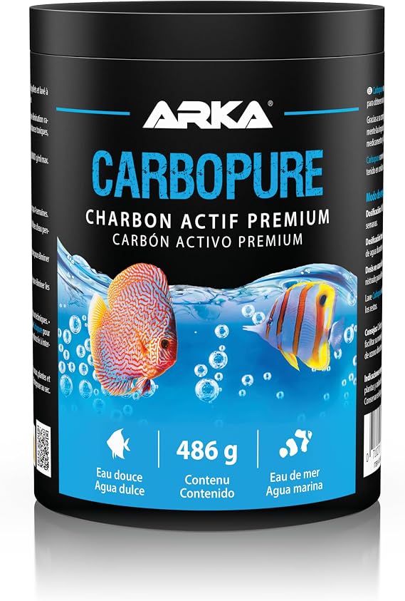 Aquarium Active Carbon 1000ml - Carbopure Crystal Water