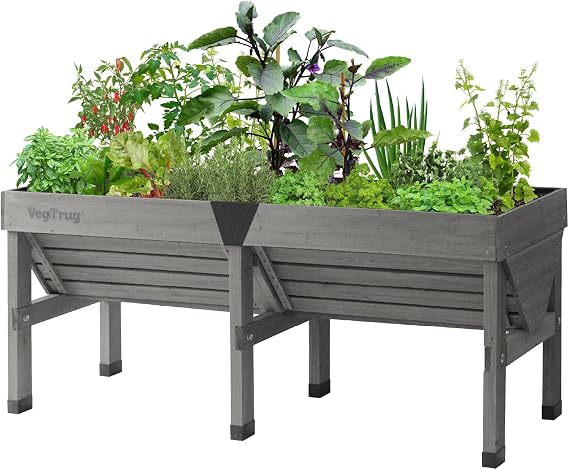 VegTrug® Classic 1.8m raised bed planter, Grey Wash