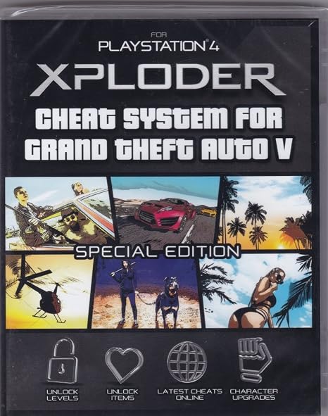 Xploder for Grand Theft Auto V - Special Edition - PS4