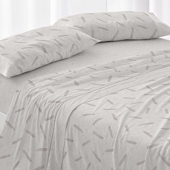 Burrito Blanco | Bed Sheet Set Cotton/Polyester Bed 150-160 Stone