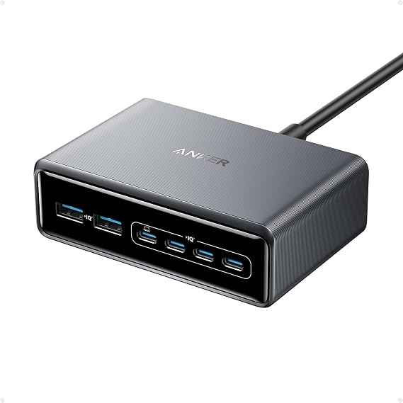 Anker Prime Charger Fast Charge USB C 200W Charging Station