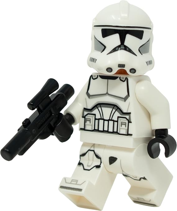LEGO Star Wars Clone Trooper Minfiigure (Phase 2) with Blaster