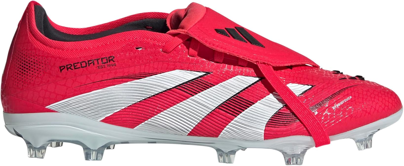 Adidas Predator Pro Foldover Tongue Firm Ground Soccer Shoes - Enhanced Performance with Fold-Over Tongue and Rubber Strikeskin Fins