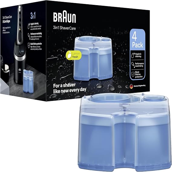 Braun CCR4 Cleaning Fluid Pack of 4