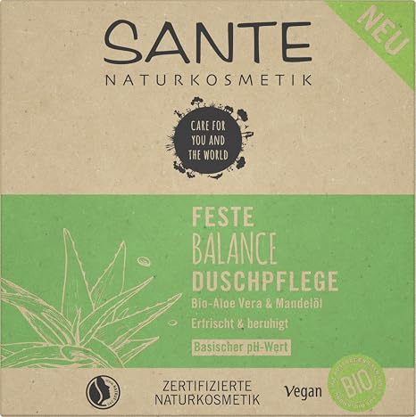 Logocos Feste Balance Duschpflege Bio-Aloe Vera & Mandelöl