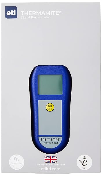 ETI 261-050 Thermamite digital thermometer with food probe Blue