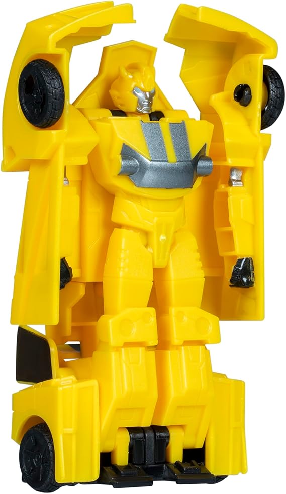 Transformers EarthSpark 1-Step Smash Changers Bumblebee Action Figure