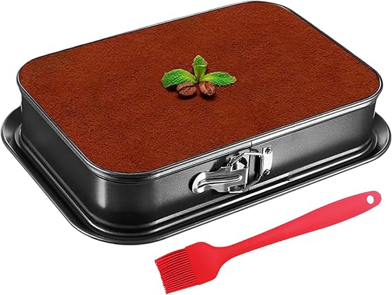 GAESHOW Rectangular Removable Mould 13 x 23 cm, with Carbon Steel Hinge