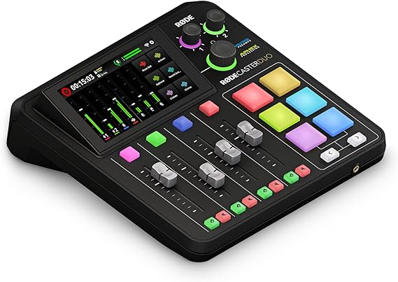 RØDE RØDECaster Duo Complete Production Solution for Podcasts Streaming Music Production and Content Creation