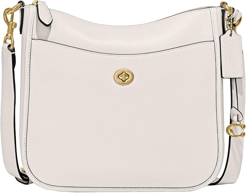 COACH Polished Pebble Leather Chaise Crossbody