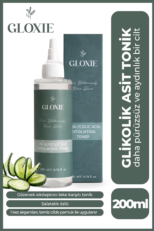 %7 Glikolik Asit ve Salisilik Asit Tonik 200 ml Gözenek Arındırıcı ve Dengeleyici Tonik