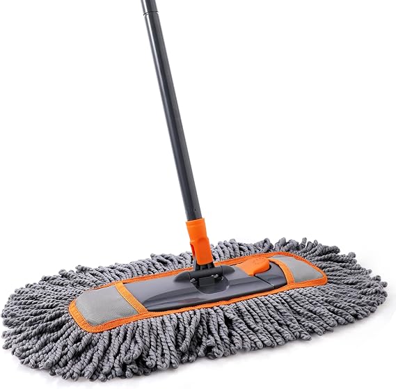 CLEANHOME Microfiber Dust Mop for Hardwood Floor Cleaning