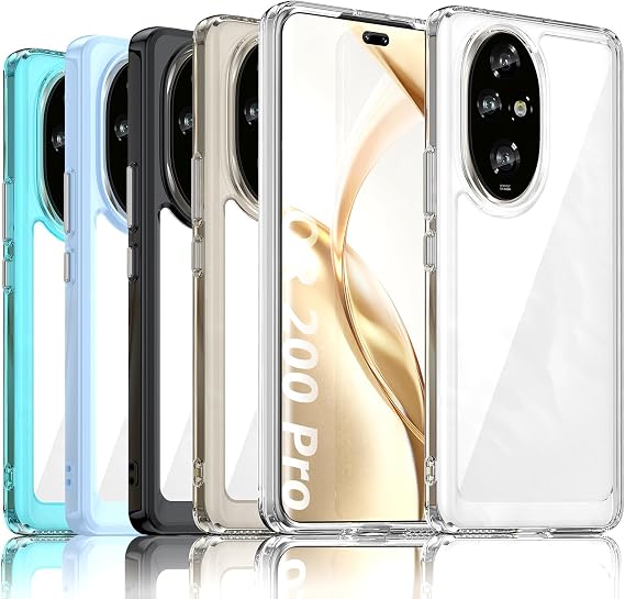 Transparent Acrylic Case Compatible with HONOR 200 Pro