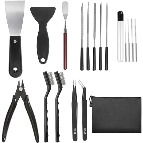 3D Printer Tool Kit, 24PCS Accessories Nozzle Cleaning Tools