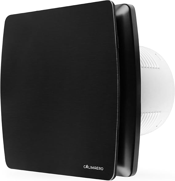 BREEZE Bathroom Extractor Fan 100mm with Over-run and Backdraft