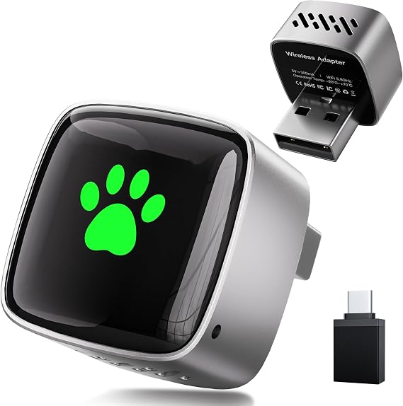2026 Wireless Carplay Adapter UK,Carplay Wireless Adapter Effortlessly Convert Wired to Wireless CarPlay,USB/Usb C Compatible with iPhone iOS 10& Android Auto,Mini&Stable Car Play Wireless Adapter