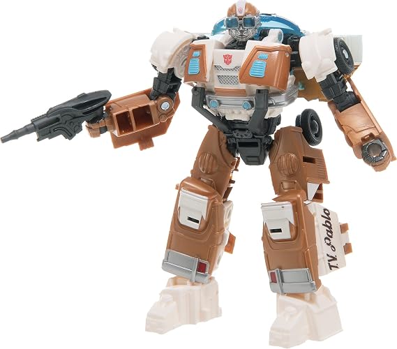 Transformers Deluxe Class The Awakening Wheeljack Convertible Action Figure 12.5cm