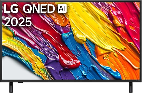 LG 43QNED82A6B TV 43 Zoll (109 cm) 4K QNED AI TV (α7 Gen8 4K AI Prozessor webOS 25 60Hz) [Modelljahr 2025]