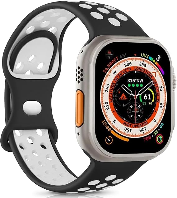 Microsonic Apple Watch Series 10 46mm Kordon Flame Circle Yavruağzı (Apple Watch Series 10 46mm ile Uyumlu Kordon, Akıllı Saat Kayışı)