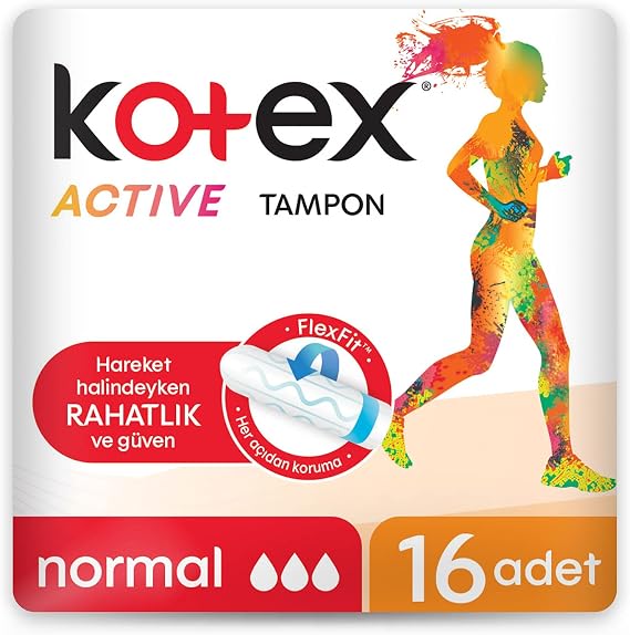 Kotex Active Tampon Normal 16'lı 1 Paket