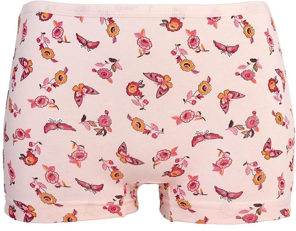 Kız Çocuk Desenli 6'lı Boxer Şort Seti Desenli 6 Lı Boxer Şort