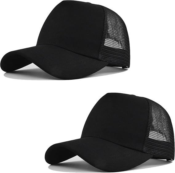 HAPEE Mens 2/3 Pack Trucker Classic Snapback Baseball Caps