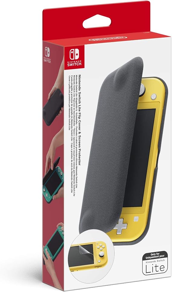 Nintendo Switch Lite Flip Cover & Screen Protector