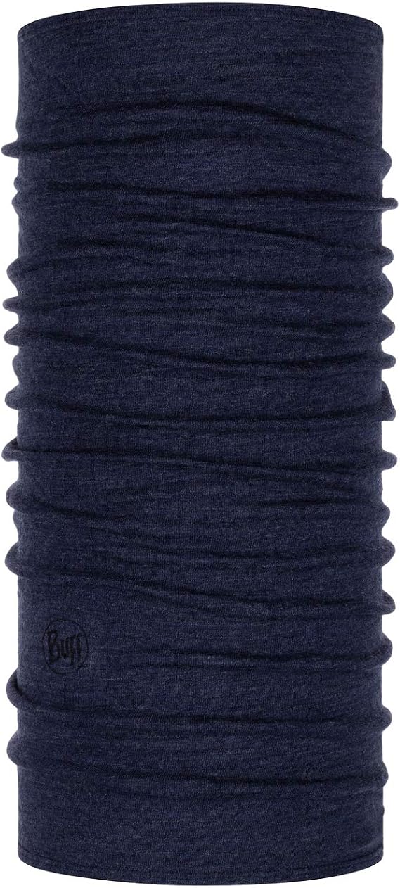 BUFF| Neckwear Merino Midweight Multifunctional 100% Merino Wool Scarf, Trekking, Outdoor, Sustainable Man Woman One Size