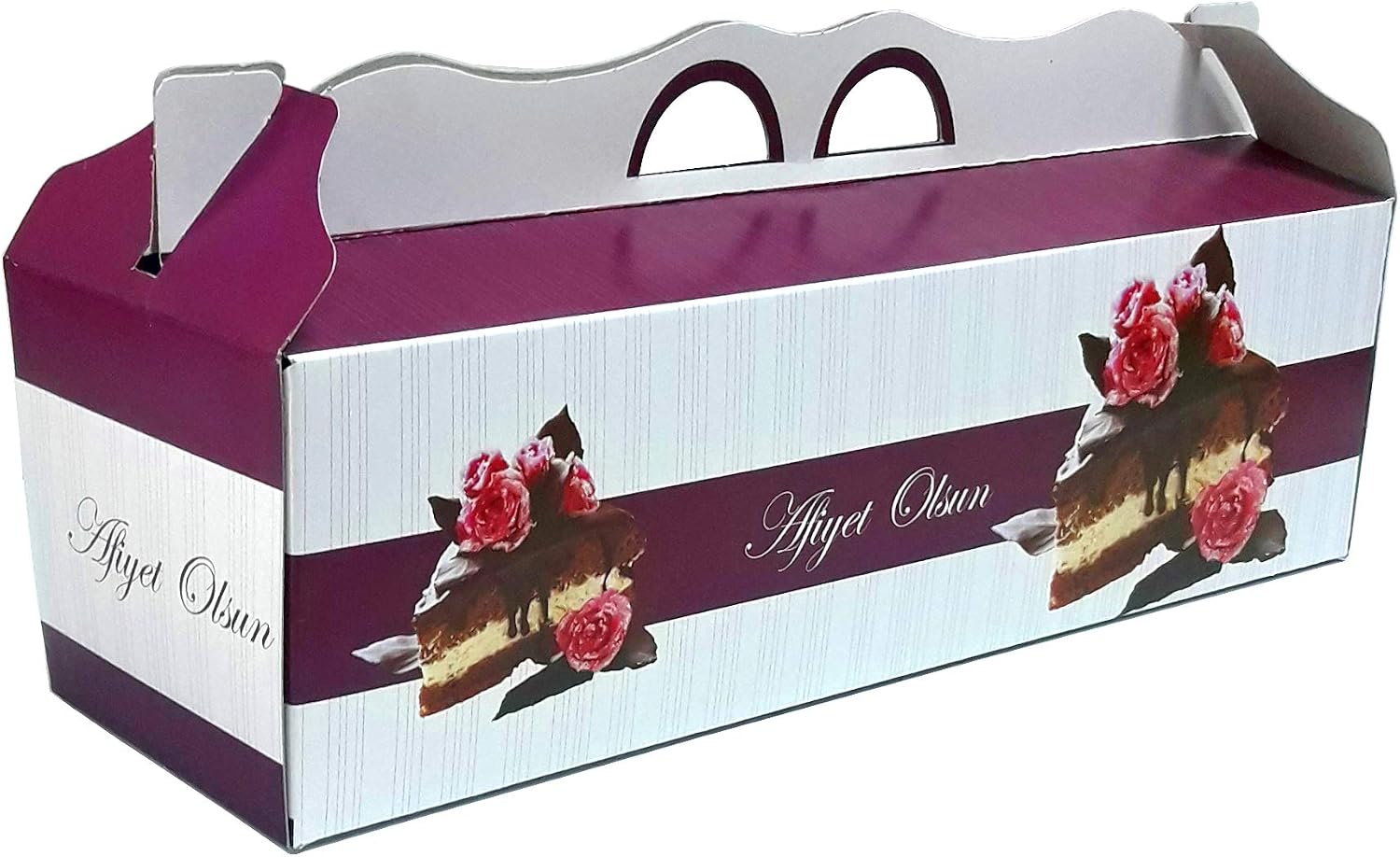 Baton Age Cake Pie Box (100 Pieces) - 005