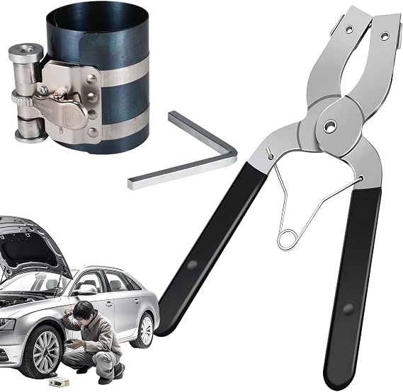 Piston Ring Compressor Adjustable Rustproof