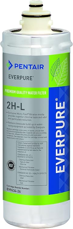Everpure EV9634-26 2H-L Water Filter Cartridge Replacement