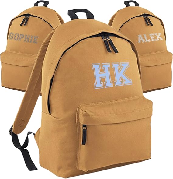 Print Maniacs Personalised Backpack for Kids Back to School 18 Litres Rucksack with Name Ideal for Boys, Girls, Toddlers,and Primary School Students Perfect School Bag