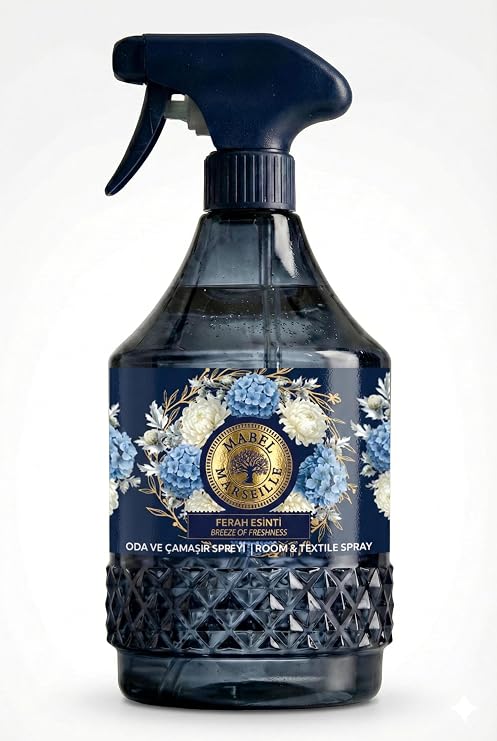 Mabel Marseille Oda Spreyi 1000 ml, Ferah Esinti Kokulu, Koku Giderici