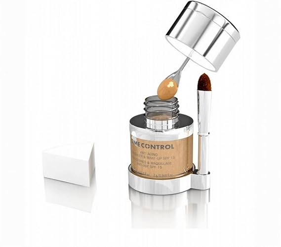 être belle Time Control System Anti-Ageing Concealer + Makeup SPF 15, 30 ml - Refines Skin Relief and Improves Elasticity (No. 06)