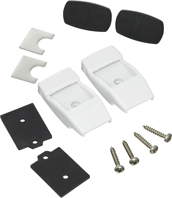 Fiamma Wall Brackets PVC Wall Brackets White