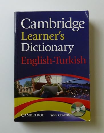 Cambridge Learner's Dictionary English-Turkish with CD-ROM (Dictionary Book & CD Rom)