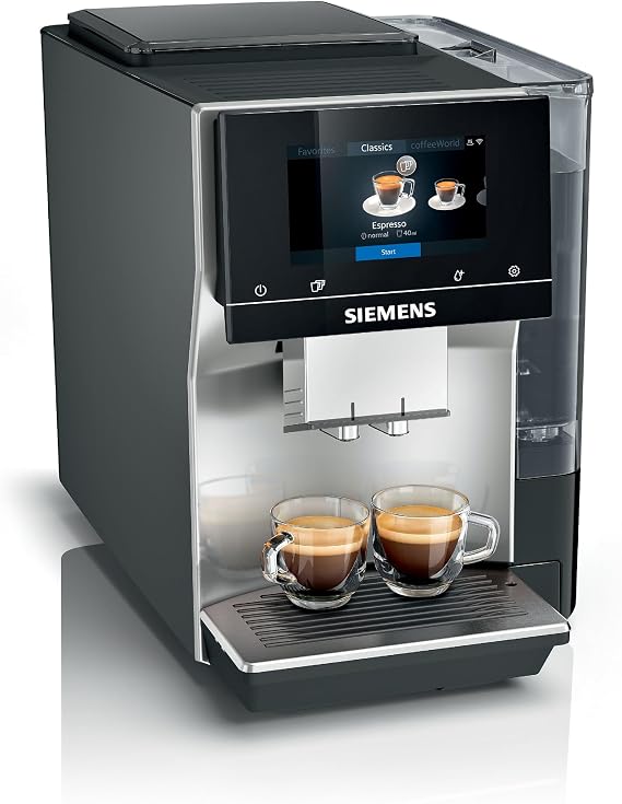 SIEMENS EQ700 Bean to Cup Coffee Machine,TP715GB1, Morning Haze