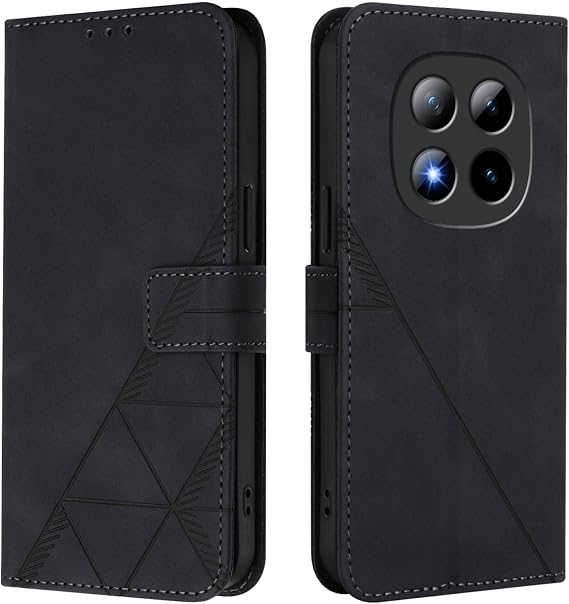 財布型ケース Redmi Note 15 Pro+ Plus 5G 4Gではありません カードホルダー付き フェイクPUレザー 耐衝撃 磁気フリップケース キックスタンド付き財布カバー Redmi Note 15 Pro Plus 5G用 ホルダー ブラック