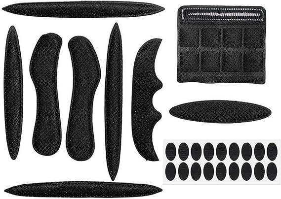 Helmet Lining 27Pcs/Set Ultralight Helmet Pad Universal Removable Anti-Collision Helmet Padding Helmet Accessory Helmet Liner Pad