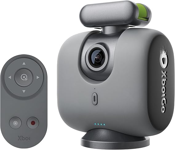 XbotGo Chameleon Aksiyon Kamerası 4K 60FPS - Futbol İzleme ve Basketbol Kaydı Takım Sporları için Aksiyon Kameraları, Canlı Yayın, iOS ve Android (Grafit Lava) ile Uyumlu