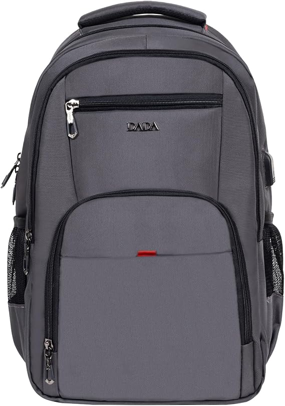 Dada 06 Ortaokul Lise Üniversite Okul Çantası Laptop Dizüstü Bilgisayar Çantası 13,3"-14" inç Unisex Gündelik Kadın Erkek Sırt Çantası Usb Type-C Aparat Darbe Emici Koruma Su Geçirmez Kumaş