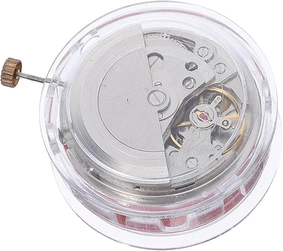 Automatic Mechanical Watch Movement Kit with Self Winding and Automatic Date Features, Tungsten Steel Material for Professional Repair and Restoration by Watchmakers