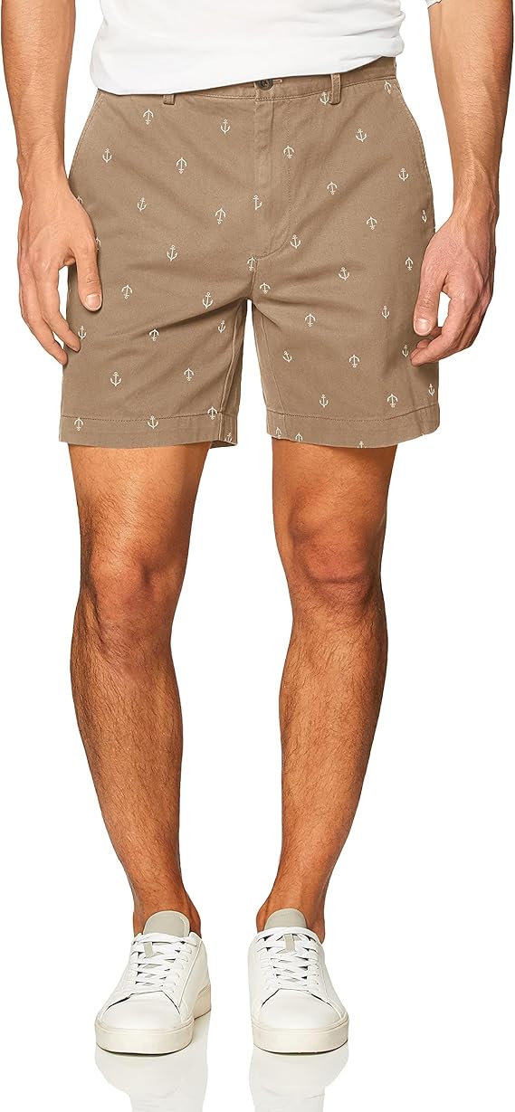 Amazon Essentials Men's Classic-Fit 7” (18 cm) Chino Shorts