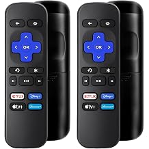 2 Pack Replacement Remote Control for Roku Box/Express/Player/Premiere - Not for TV or Stick