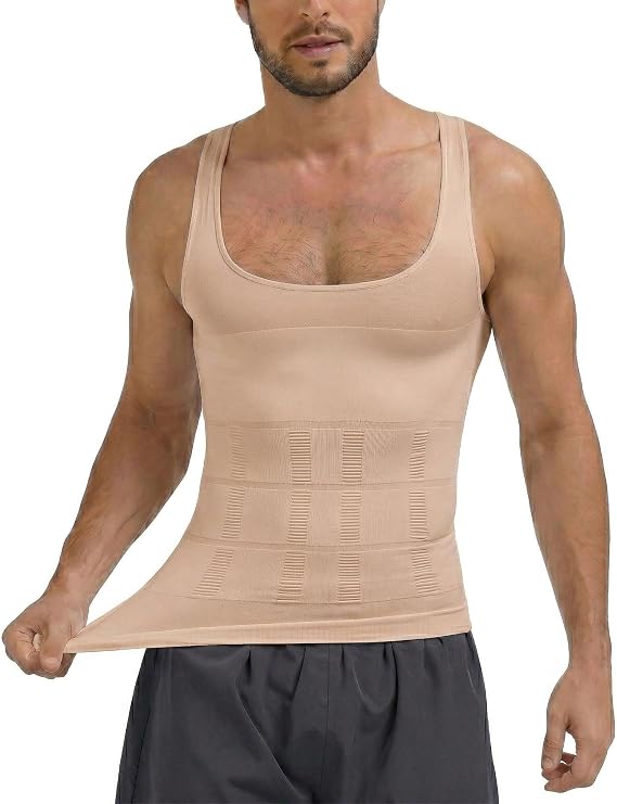 Compression Vest Men Slimming Body Shape Shapewear Male Corset Tank Tops