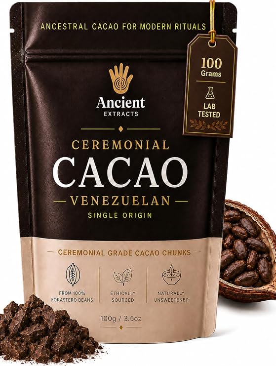 Venezuelan Ritual Grade Cacao 100% Raw Ceremonial Cacao Chunks
