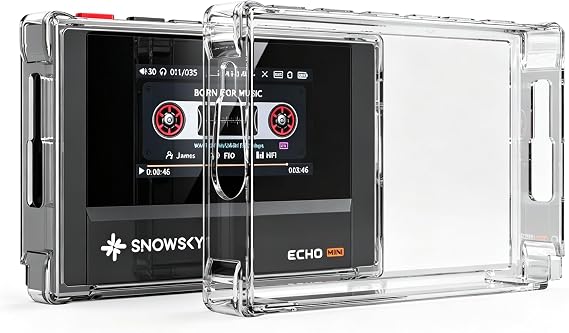 フォトサンシー SnowSky FiiO Echo MINI MP3プレーヤーケース5.05cm用 クリア