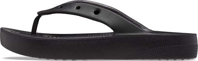 Crocs Women's Clog, Flip Flop, Black, 5 UK