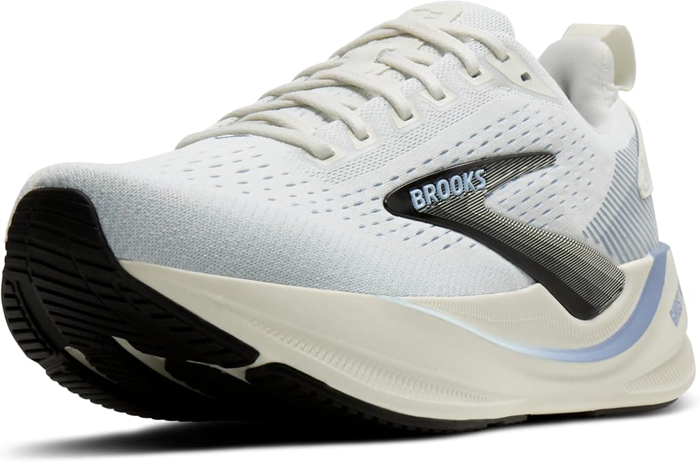 Brooks レディース Ghost Max 4 ニュートラル ランニング&ウォーキングシューズ, グレー/ナンタケット/レインウォッシュ, 11 Wide