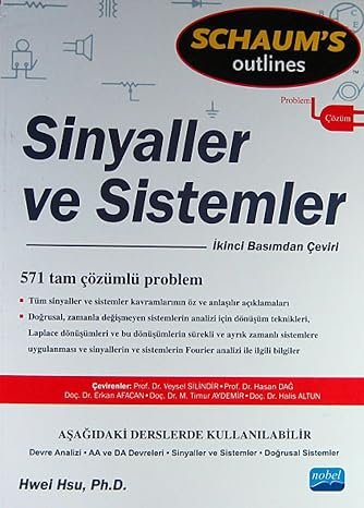 Sinyaller ve Sistemler: 571 Tam Çözümlü Problem